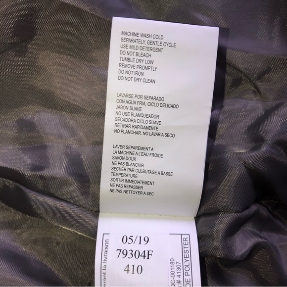 Girls Size L 14 | R 1881 by S.Rothschild | Purple Jacket with Gray Faux Fur Trim - Picture 4 of 9